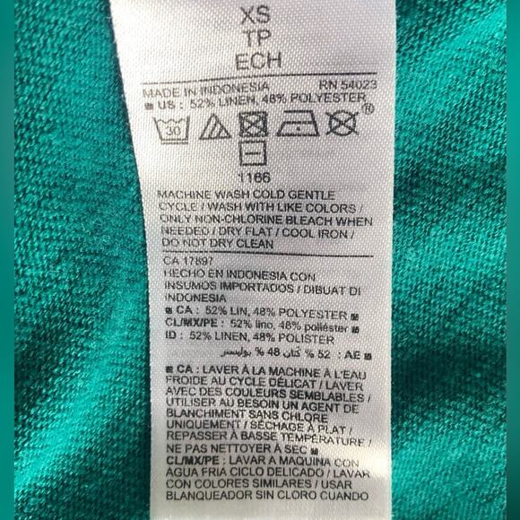 Old Navy SL Knit Swing I Can’t Teal Sleeveless Mini Tank Dress Reg Size XS - Picture 4 of 7